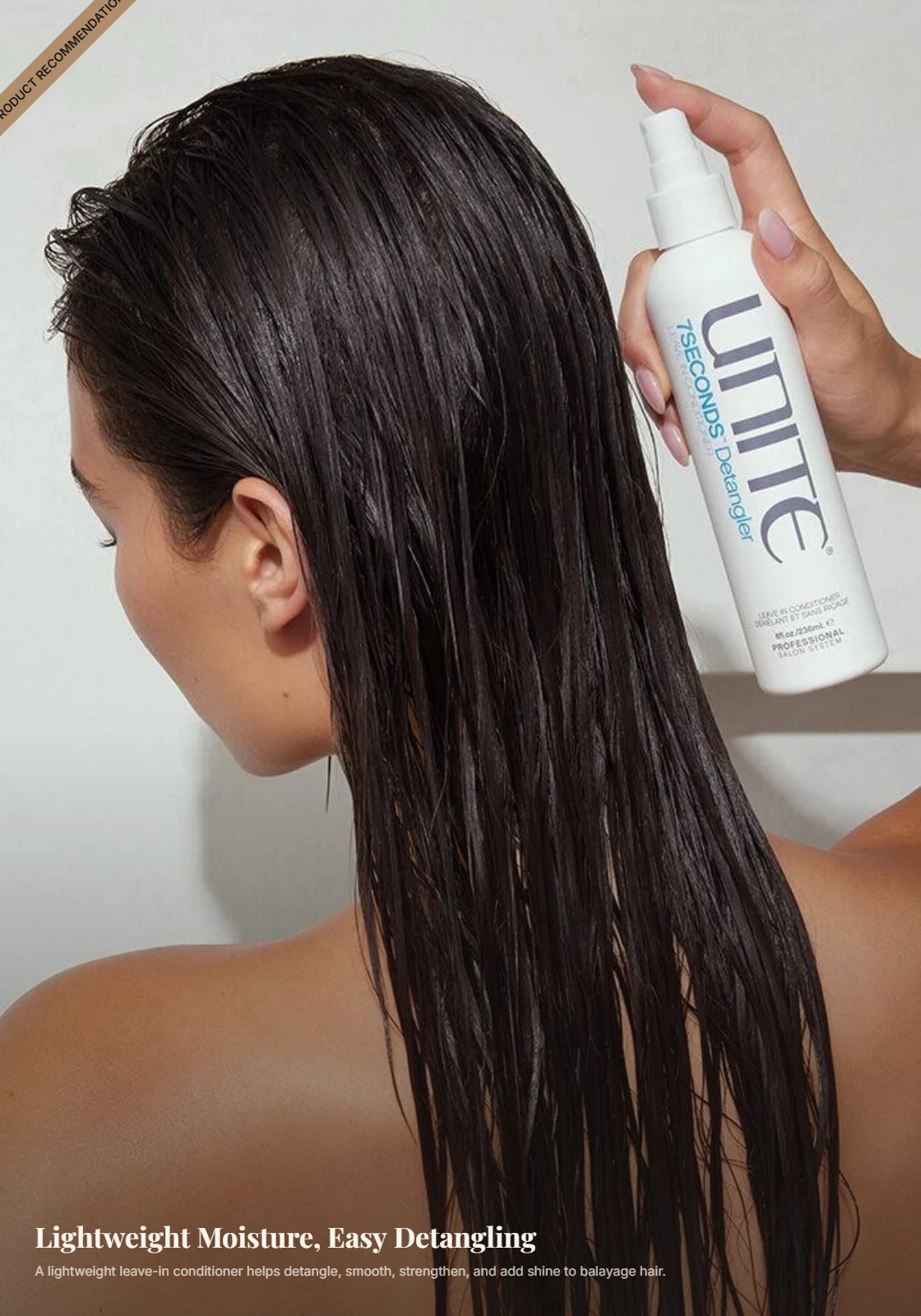 UNITE 7SECONDS Detangler leave-in conditioner for smooth, hydrated, color-treated hair